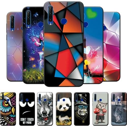 For Huawei Honor 10i Case Honor10i Silicone Phone Cover Case For Huawei Honor 10i Back Cover Bumper For Huawei Honor 10i 6.21"