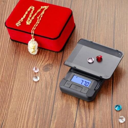 100g,200g,300g,500g/0.01g,0.1g Digital Pocket Jewelry Scale High Precision Weighing Small And Convenient Portable Scale