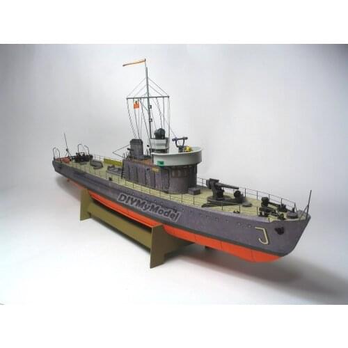 DIYMyModeI 1:100 Polish swallow Minesweeper DIY Handcraft Paper Model Kit Handmade Toy Puzzles Gift Movie prop