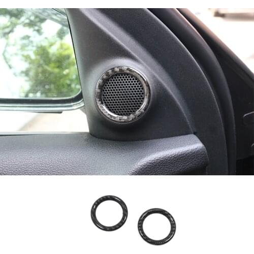 ABS Chrome For Jeep Grand Cherokee 2014-2017 Accessories Car interior A-pillar Speaker horn ring Cover Trims Sticker Car Styling