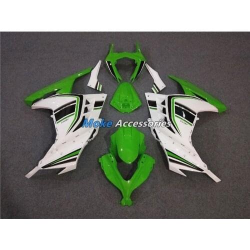 Motorcycle Fairings Kit Fit For Ninja300 Ex300 2013 2014 2015 2016 2017 2018 Bodywork Set ABS Injection NEW Green White