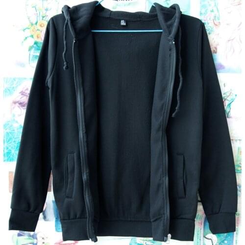 15 3 Group Man Boy Coat Jacket cardigan Full Zip Fleece Hooded Jackets Autumn Winter Couple Clothes ZIIART