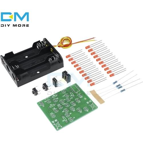 DC 5V Windmill Training Funny Diy Electronic Diy Kit Pcb Board for Practice Adjustable Speed MCU Design for Soldering DIY Kit