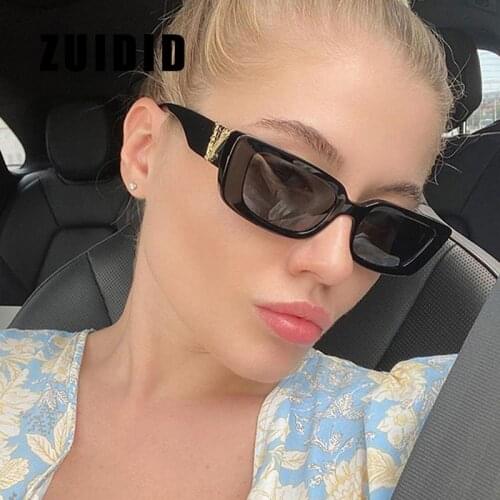 2021 New Classic Square Frame Sunglasses Women Fashion Vintage Rectangle Sun Glasses Ladies Retro Gradient Sunglass UV400