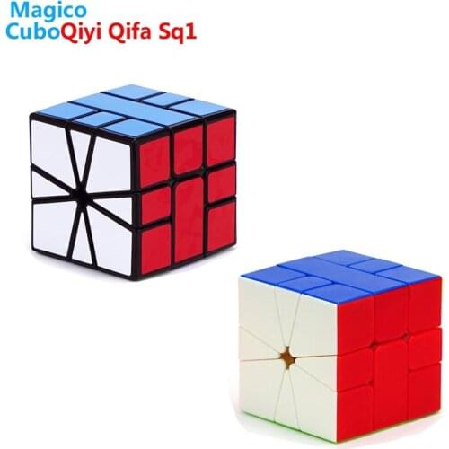 Newest Qiyi Qifa Sq-1 Magic Cubes Puzzle Square 1 Cubing Speed SQ1 XMD Mofangge Twisty Learning Educational Kids Toys Game Gift