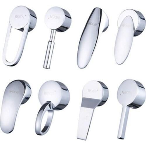 Cold and hot kitchen faucet valve core handle universal hand washing basin handle switch