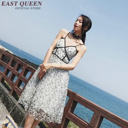 Pinafore dress women hippie boho clothing chic dress sundress women summer female fashion summer 2018 dress women NN0639