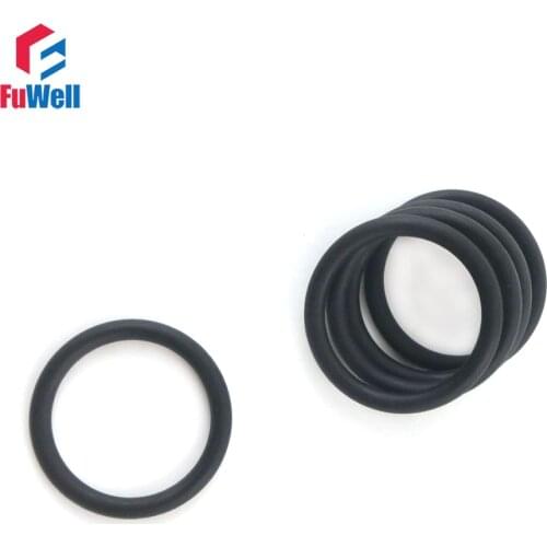 500pcs 1.5mm Thickness NBR O Ring Seals Gasket 21/22/23/24/25/26/27/28/29/30mm OD Black Rubber O-ring Sealing Gaskets Washers