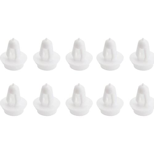 10pcs Universal Plastic Car Trunk Rivets Bumper Door Trim Panel Fender Liner Clips Auto Accessories Push Retainer Fastener Kit