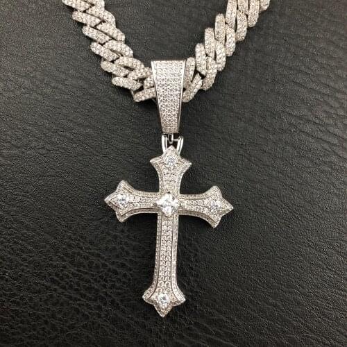 19mm button Jesus Cross Pendant