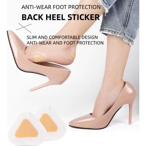 20pcs High Heels Back Stickers Shoe Insoles Wear-Resistant Blisters Waterproof For Foot Care Anti-Pain Protector Pads