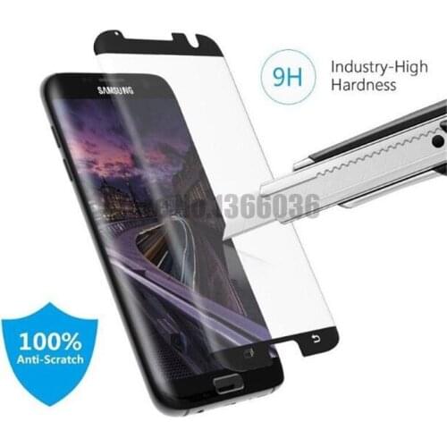 200pcs Case Friendly Tempered Glass For Samsung Galaxy S9 Note 9 8 Note8 S8 Plus S7 Edge 3d Curved Phone Screen Protector