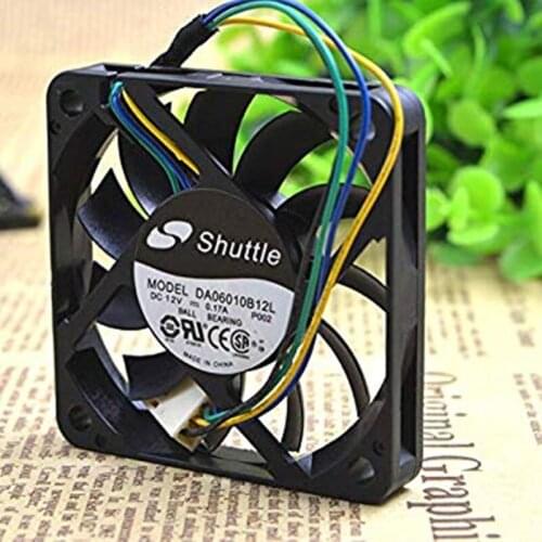 6cm DA06010B12L 12v 0.17a 4-Wire PWM Control Ultra-Thin Fan 6months Warranty