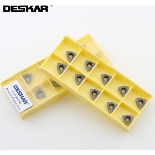 DESKAR WCMX030208 WCMX020408 WCMT050308 WCMT06T308 WCMT080412 SF LF6018 U-drill Bit Inserts CNC Lathe Cutting Cutter Carbide