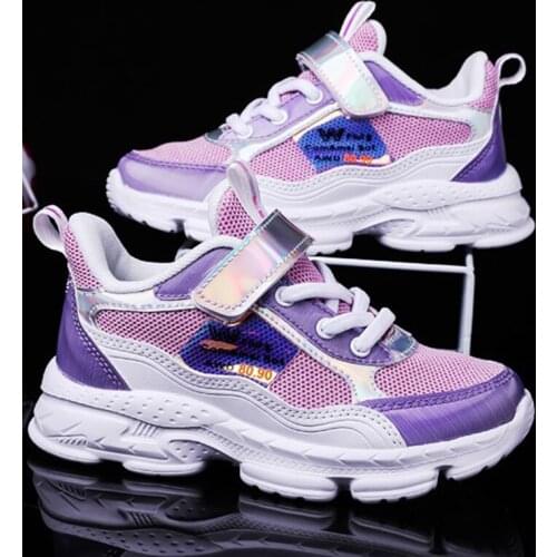 Childrens sneakers 2020 Korean version of the new spring and autumn fashion middle school students girls sports shoes