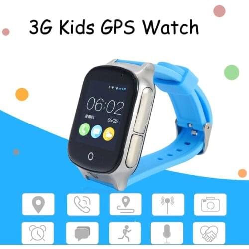 A19 Kid Precise 3G Smart GPS Watch A19 support GPS WIFI SOS LBS Camera Locate Finder emergency call for 3G child smartwatch