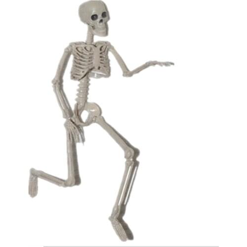 Halloween Skull Bones Poseable Full Life Size Human Skeleton Halloween Decoration Crafts Party Figurines