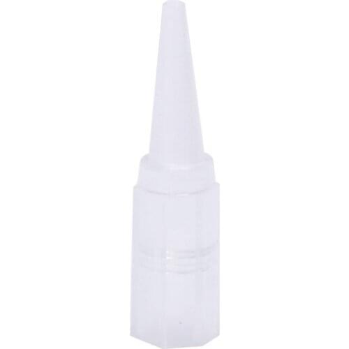 100pcs Permanent Tattoo Needles Plastic Cap Tips Eyebrow Lip Makeup Accessories