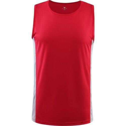 JEJY 9206 Assorted Color Women Mens Sleeveless Vest 165gsm Polyester Fabric Quick Dry O Neck Running Tank Tops In Multi Sizes