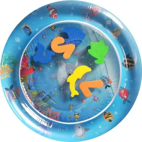 Creative 0-12 Months Toddler Activity Toys circular Game Pad Water Pads Crawling Mats Education Developing Baby Toys