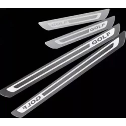 Stainless Steel Scuff Plate/Door Sill Door Sill for Volkswagen Golf 4 Golf 5 Golf 6 MK4 MK5 MK6/Rabbitt 2009-2012