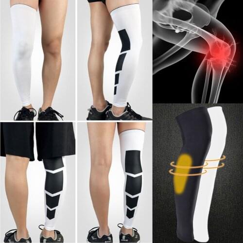 Simply Fitness Ankle Compression Socks Knee High Support Stockings Leg Thigh Sleeve Sport Socks Outdoor Leg Warmers