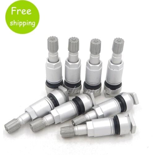 New 8PCS TPMS Tire Valve For Jeep Wrangler Mercedes-Benz Tubeless Valve For Tyre Pressure Monitoring System Sensor Repair kit