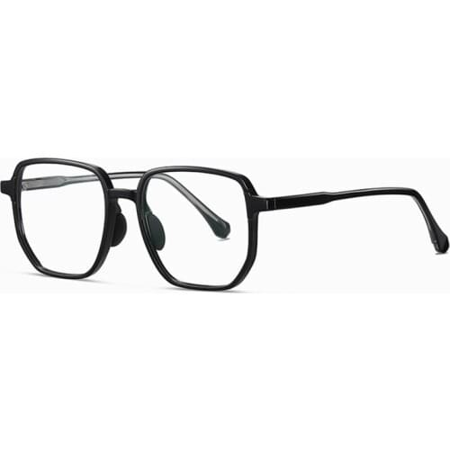 New TR90 Anti Light Blue Light Spectacle Frame Mens Retro Fashion Eyeglasses Womens Light And Tough Comfortable myopia Eyewear