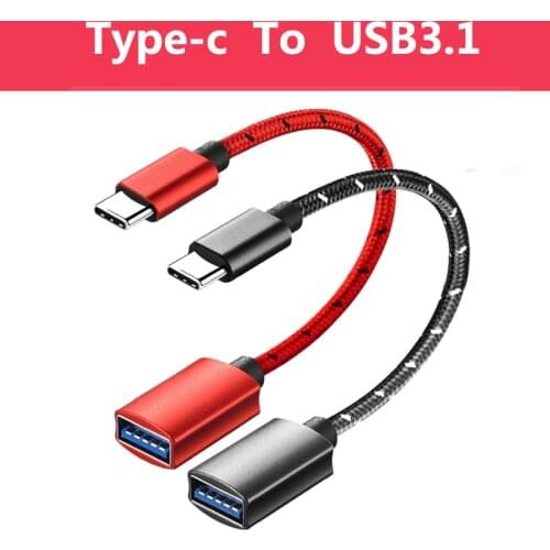 Type-c OTG Data Cable USB 3.1 Type-c Otg Adapter Converter for Android Smart Phone Type-c Otg Data Cable for Huawei Xiaomi
