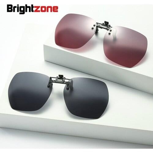New Popular Frame Black Super Large Sun Clip Sunshade Anti Ultraviolet Sunglasses Clip-on Polarizing Glasses Vintage Oculos