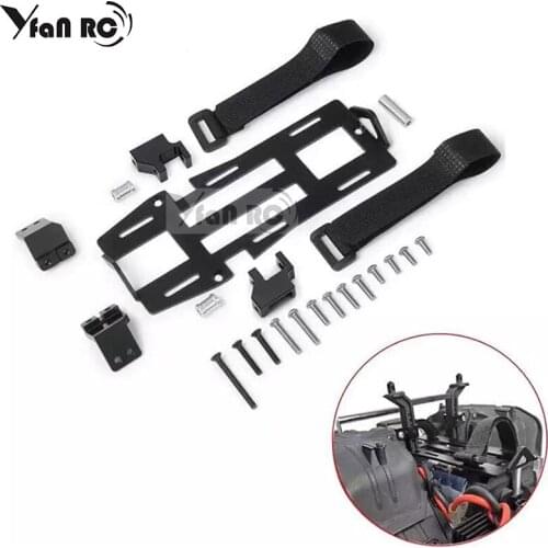 Forward Mounted Battery and Servo Kit Front Battery Mounting Plate Tray Set for Traxxas TRX4 TRX-4 Upgrade Accessories T08