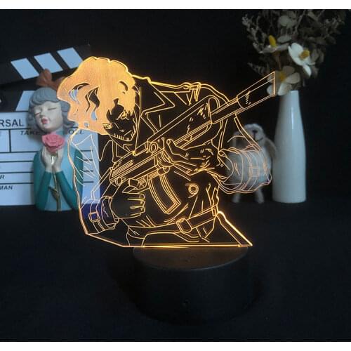 Anime Led Light The Promised Neverland Yuugo Figure for Room Decor Night Light Gift Manga Colorful Bright 3d Lamp Bedroom