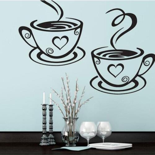 Черные наклейки на стену TPXCKz China At AliExpress