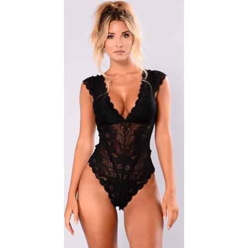 Womens Swimwear 2021 Sexy Lingerie Bodysuit Women Hollow Swimsuit Body Sexy Bikini One-piece Backless Jumpsuit Bathing Suit