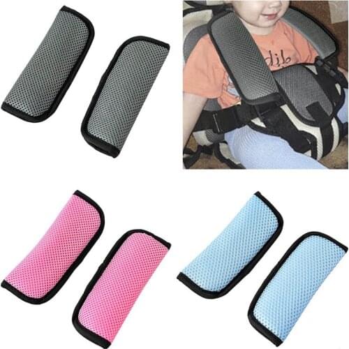 2pcs/Pair Car Child Seat Belt Cover Auto Children Shoulder Cover Protector For Baby Stroller Seat Belt Cover Car Accessories