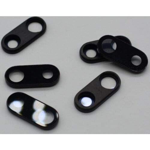 20pcs New for iPhone 7 plus 5.5 inch Crystal Back Camera Glass Lens with Frame replacement