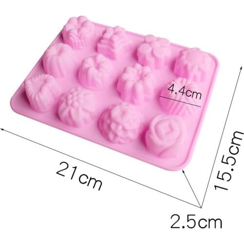 6 Cavity Cute Rabbit Silicone Mould Cake Decorating Tools Flower Cake Mold Bakeware Form For Pudding Mousse Pastry Baking Tools