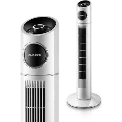 Bladeless floor fan stand tower mute ventilation fan air cool Pillar design bladeless family portable electric fans dropshipping