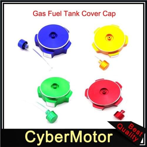 CNC Gas Fuel Tank Cover Cap For 50cc 70cc 90cc 110cc 125cc 140cc 150cc 160cc Chinese Pit Dirt Bike CRF50 CRF70 Apollo Braaap SSR