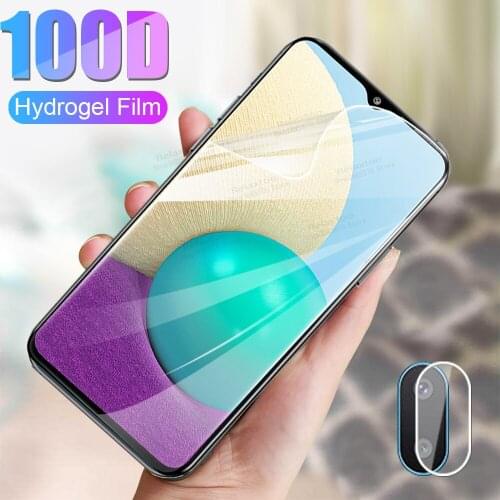 Camera lens glass For Samsung Galaxy A02 Hydrogel Film Full Cover Hydraulic Film Samsang A 02 02a 6.5'' front safety Films HD