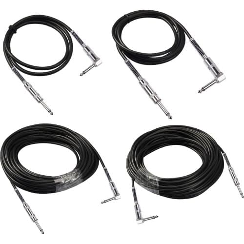 Guitar Cable Electric Instrument Cable 1/4 inch Straight to Straight for Electric Guitar, Bass Guitar, Keyboard, Pro Audio