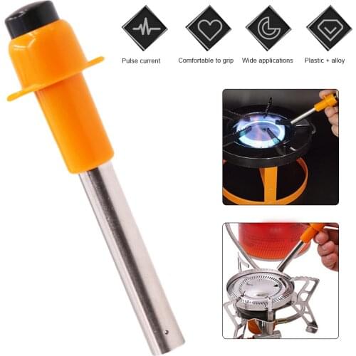 Pulse Ignition Kitchen Outdoor BBQ barbecue Stove Piezo Electric Igniter Portable Lighter Device Camping Gas Stove Accessories