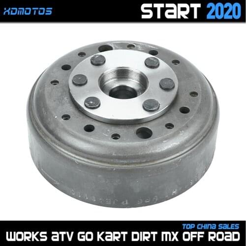 LF140 Engine Magneto Flywheel For Lifan 140 140cc 1P55FMJ Horizontal Kick Starter Engine Dirt Pit Bikes Parts