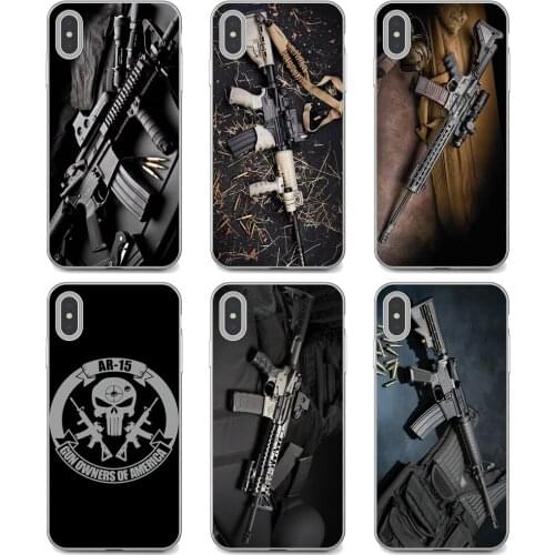 Soft Cases Cover AR-15-Rifles-AR-15-Guns-Wallpaper For Xiaomi Redmi 2 S2 3 3S 4 4A 5 5A 5 6 6A 7A 9 9T 9C 9A Pro Pocophone F1