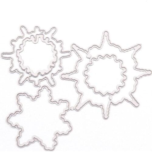 New 2020 Snowflake Metal Cutting Dies and Scrapbooking For Paper Making Christmas Embossing Frame Card Craft Clear Stamp Set