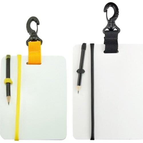 New Scuba Diving Undersea Written Slate Diving Wordpad Speed Board with Clip Swivel Pencil Drop Shipping