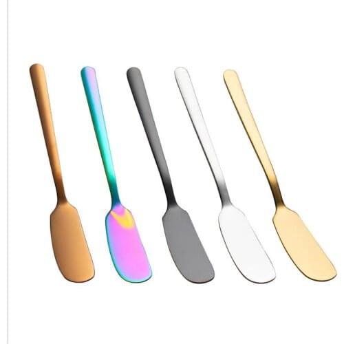 Butter Knife Stainless Steel Cheese Butter Cutter With Hole Multifunction Wipe Cream Bread Knife Cheese Board Kitchen Gadgets