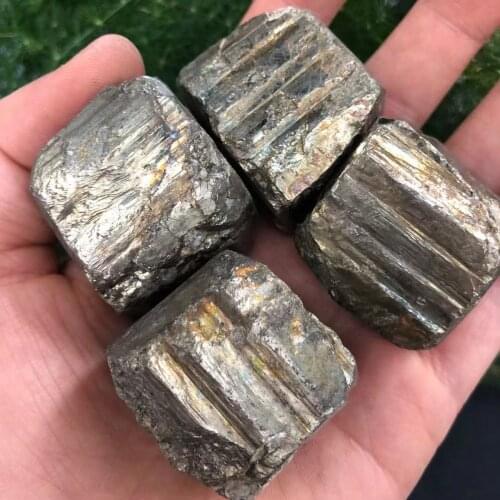 Natural Pyrite Irregular Ore Mineral crystal Stone Mineral Lron Rough Quartz Teaching Specimen Gem Ornaments Pyrite gemstone