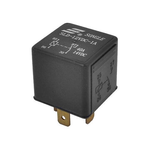 SLD-12VDC-1A DC 12V Coil Voltage 4-Pin Plug in Type PCB Power Relay