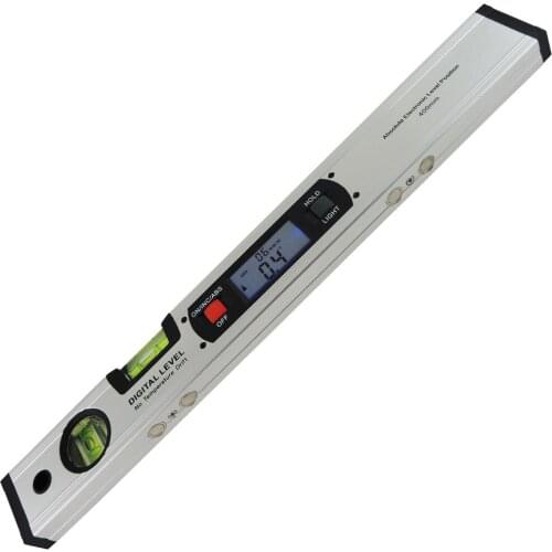 Digital Angle Finder Level 360 Degree Range Spirit Level Upright Inclinometer with Magnets Protractor Ruler